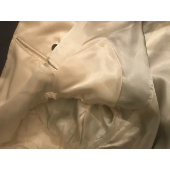 Oscar De La Renta 100% Silk 40R Blue Sports Jacket Regular Fit Floor model New! - Picture 8 of 8